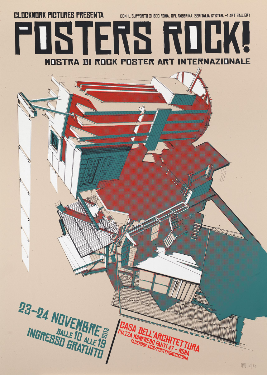 Posters Rock 2013 Rome